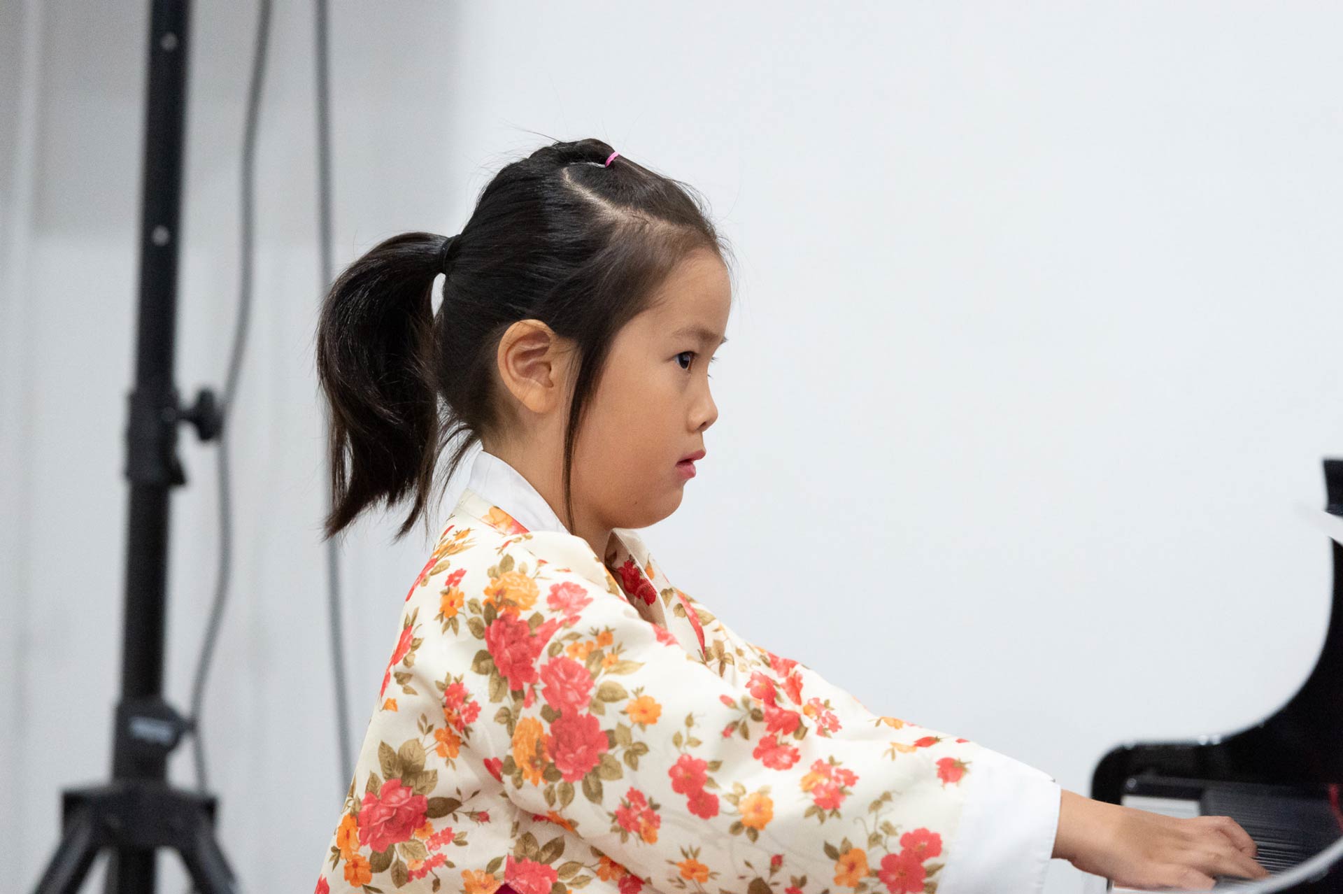 Young pianist