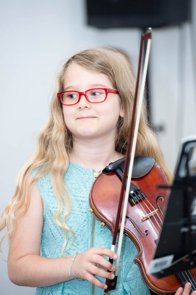 young violinist