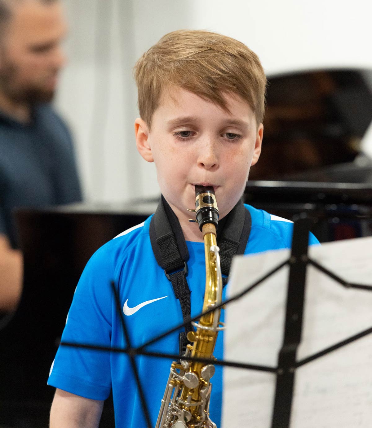 Saxophone player